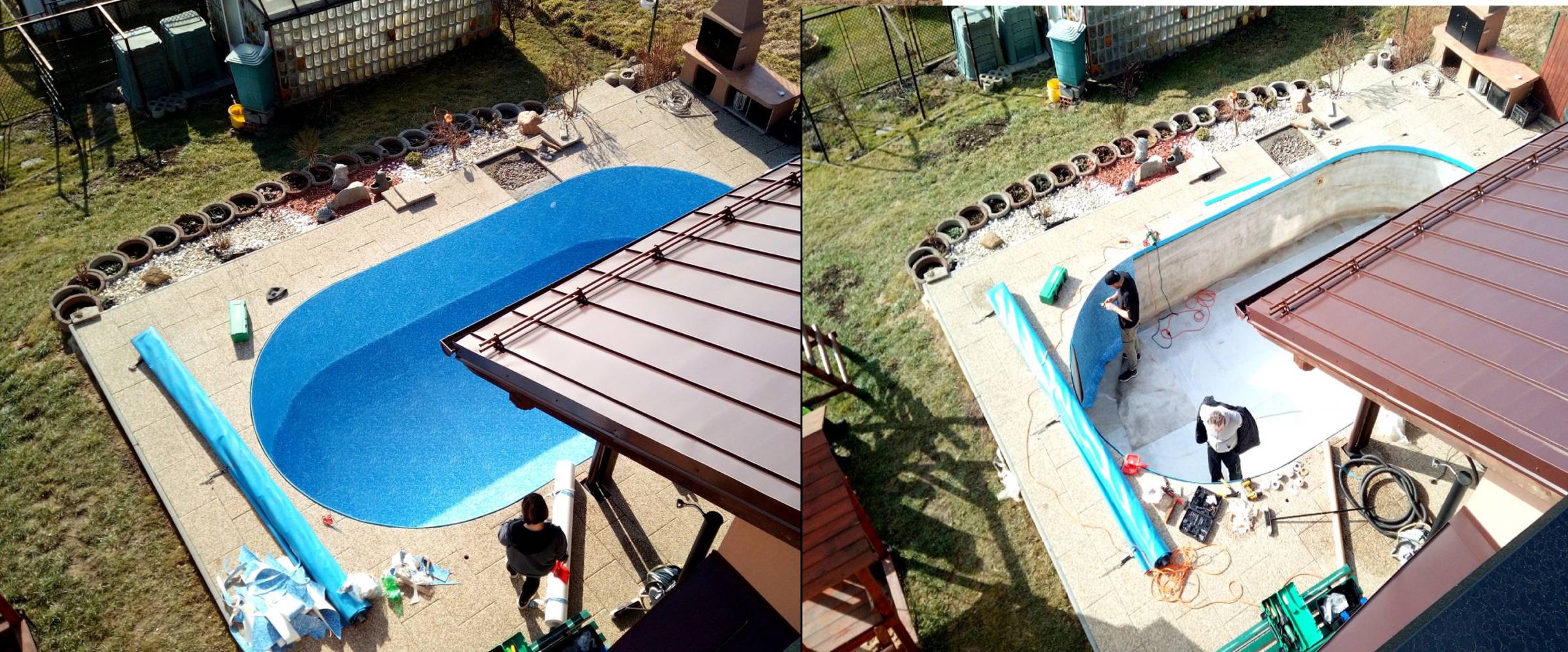 Bazénová Fólie Elbe Blue Line Marble Blue Scaled 3